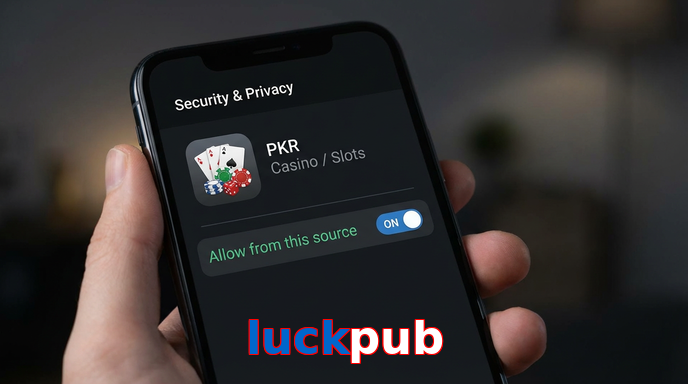Game list for Luckpub apk section